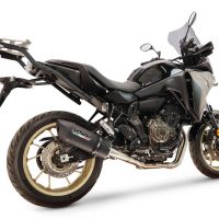 GPR escape compatível com Yamaha Tracer 700 2016-2019, Furore Nero, Escape racing linha completa, silencioso mais coletor com dbkiller, não homologado 