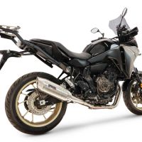 GPR escape compatível com Yamaha Tracer 700 2020-2021, Furore-X Inox, Escape completo, não legal para países da UE, com db killer removível 