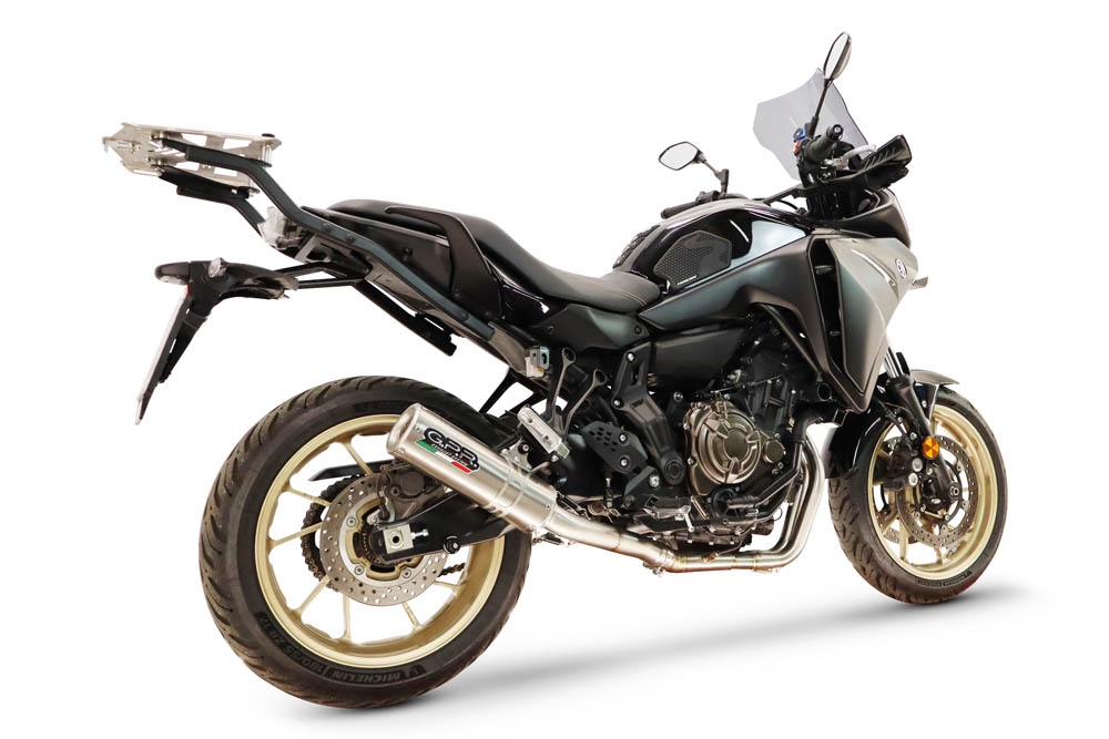 GPR escape compatível com Yamaha Tracer 700 2016-2019, M3 Inox , Sistema homologado com catalisador linha completa, silencioso mais coletor 