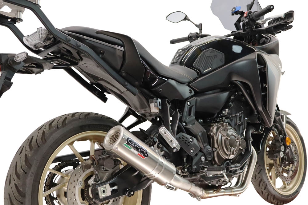 GPR escape compatível com Yamaha Tracer 700 2016-2019, M3 Inox , Sistema homologado com catalisador linha completa, silencioso mais coletor 