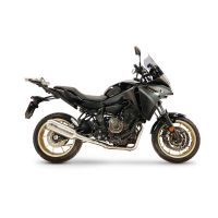 GPR escape compatível com Yamaha Tracer 7 2021-2024, Satinox , Sistema homologado com catalisador linha completa, silencioso mais coletor 