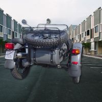 Escape compatível com Ural Gear Up 2017-2019, Ultracone, Escape homologado semi-completo com db killer removível 