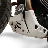GPR TECH compatível com Moto Guzzi V85 TT 2019/2020 e4 Placa antiderrapante de titânio 