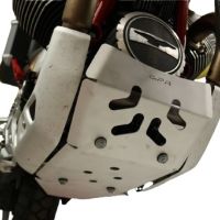 GPR TECH compatível com Moto Guzzi V85 TT 2019/2020 e4 Placa antiderrapante de titânio 
