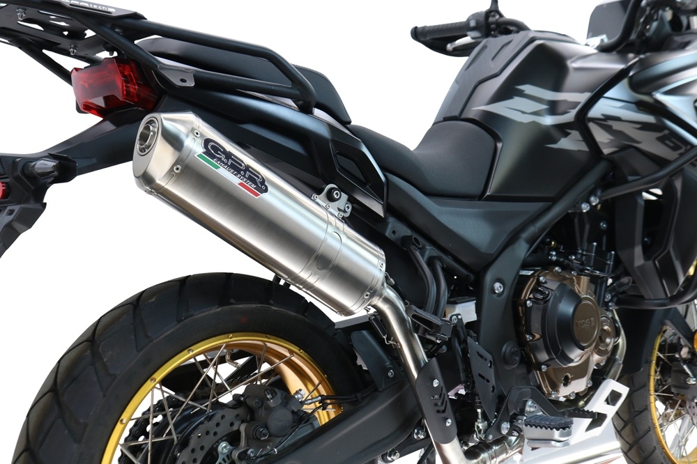 GPR escape compatível com Voge 625DSX 2024-2025, Satinox , Escape legal, homologado, silenciador com db killer removível e tubo de ligação específico 