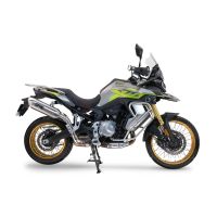 GPR escape compatível com Voge 900DSX 2024-2025, Furore-X Acciaio Inox, Escape legal, homologado, silenciador com db killer removível e tubo de ligação específico 