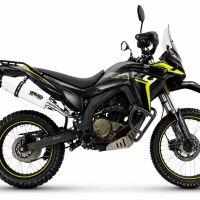 GPR escape compatível com Voge 300Rally 2025-2026, Albus Evo4, Escape homologado, legal para mercados NÃO europeus, incluindo tubo de ligação e db killer removível 