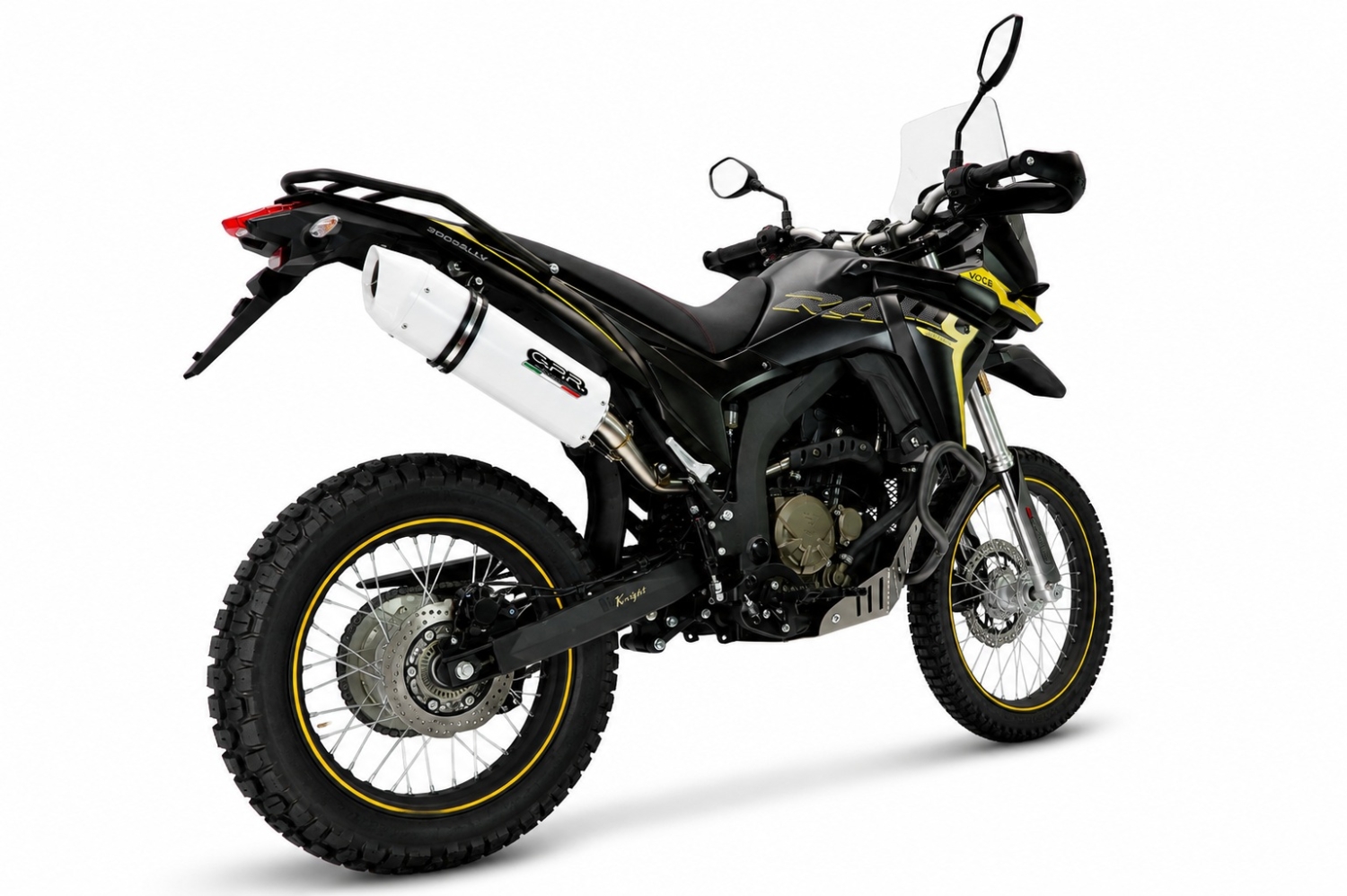 GPR escape compatível com Voge 300Rally 2025-2026, Albus Evo4, Escape homologado, legal para mercados NÃO europeus, incluindo tubo de ligação e db killer removível 