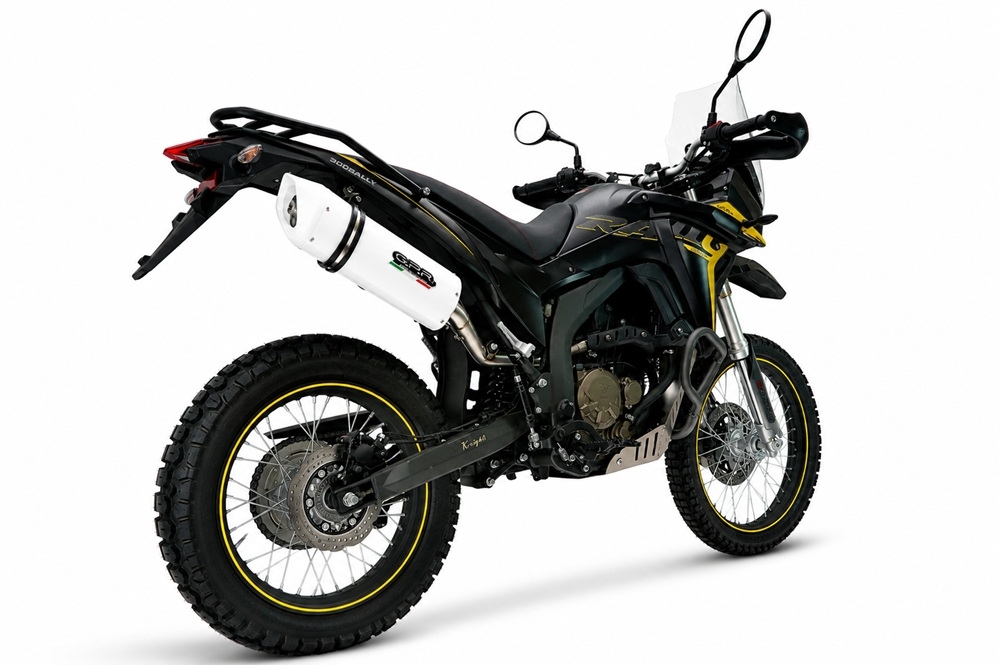 GPR escape compatível com Voge 300Rally 2025-2026, Albus Evo4, Escape homologado, legal para mercados NÃO europeus, incluindo tubo de ligação e db killer removível 