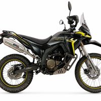 GPR escape compatível com Voge 300Rally 2025-2026, Furore-X Inox, Escape homologado, legal para mercados NÃO europeus, incluindo tubo de ligação e db killer removível 