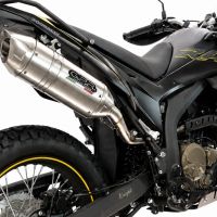 GPR escape compatível com Voge 300Rally 2025-2026, Furore-X Inox, Escape homologado, legal para mercados NÃO europeus, incluindo tubo de ligação e db killer removível 