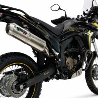 GPR escape compatível com Voge 300Rally 2025-2026, Satinox , Sistema homologado apenas para ruído, válido para mercados fora da UESilencioso com tubo de ligação 