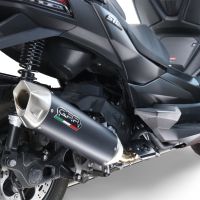 GPR escape compatível com  Bmw C 400 X -GT 2019-2020, Furore-X Scooter, Silenciador homologado para ruído, com catalisador 