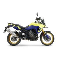 GPR escape compatível com Suzuki V-STROM DL 800 DE - SE 2023-2024, Furore-X Acciaio Inox, Escape legal, homologado, silenciador com db killer removível e tubo de ligação específico 