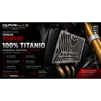 GPR TECH compatível com Yamaha Xsr 900 2022/2024 e5 Placa antiderrapante de titânio 