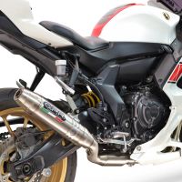 GPR escape compatível com Yamaha YZF R7 2021-2024, Deeptone Inox, Escape racing linha completa, silencioso mais coletor com dbkiller, não homologado 