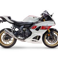 GPR escape compatível com Yamaha YZF R7 2021-2024, M3 Inox , Escape completo, não legal para países da UE, com db killer removível 