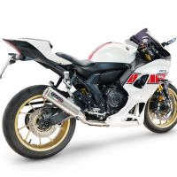 GPR escape compatível com Yamaha YZF R7 2021-2024, M3 Inox , Escape completo, não legal para países da UE, com db killer removível 