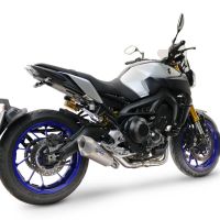 GPR escape compatível com  Yamaha Mt-09 2014-2020, GP-Revo Titanium, Escape racing linha completa, silencioso mais coletor com dbkiller, não homologado  