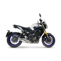 GPR escape compatível com Yamaha Mt-09 Tracer 900 2015-2016, M3 Inox , Sistema homologado com catalisador linha completa, silencioso mais coletor 