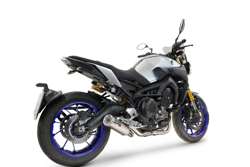 GPR escape compatível com  Yamaha Mt-09 2014-2020, M3 Inox , Sistema homologado com catalisador linha completa, silencioso mais coletor 