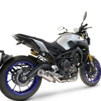 GPR escape compatível com  Yamaha Mt-09 2014-2020, M3 Inox , Sistema homologado com catalisador linha completa, silencioso mais coletor 