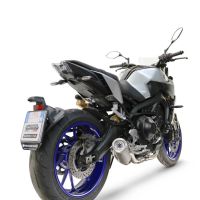 GPR escape compatível com  Yamaha Mt-09 2014-2020, M3 Inox , Sistema homologado com catalisador linha completa, silencioso mais coletor 
