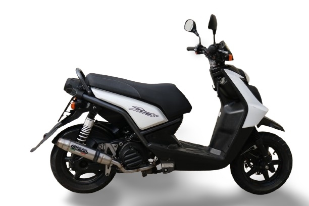 Escape compatível com Yamaha BW'S 125 2010-2013, Deeptone Inox, Escape racing linha completa, silencioso mais coletor com dbkiller, não homologado 