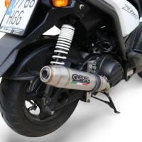 Escape compatível com Yamaha BW'S 125 2010-2013, Deeptone Inox, Escape racing linha completa, silencioso mais coletor com dbkiller, não homologado 