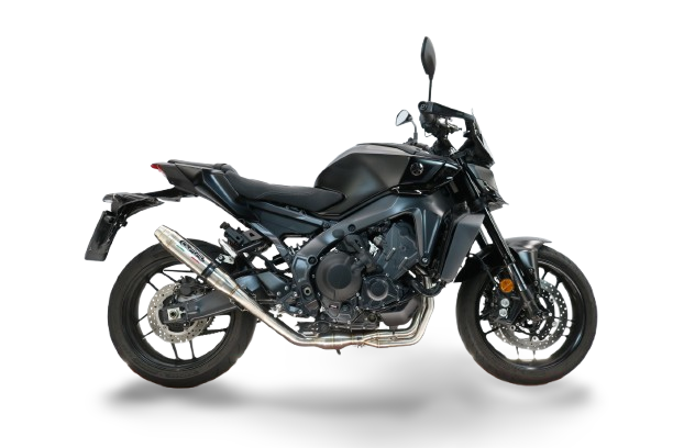 GPR escape compatível com  Yamaha Mt-09 2021-2024, Deeptone Inox, Escape Racing, linha completa, fornecido com coletor específico, artigo sem homologação 