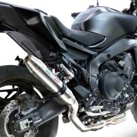 GPR escape compatível com  Yamaha Mt-09 2025-2026, Deeptone Inox, Escape Racing, linha completa, fornecido com coletor específico, artigo sem homologação 