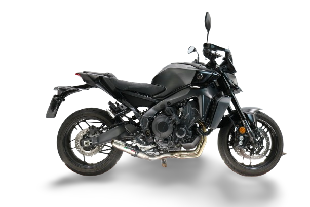 GPR escape compatível com  Yamaha Mt-09 2021-2024, Deeptone Inox, Escape racing linha completa, silencioso mais coletor com dbkiller, não homologado  