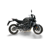 GPR escape compatível com Yamaha Mt-09 2021-2024, Deeptone Inox, Escape racing linha completa, silencioso mais coletor com dbkiller, não homologado 