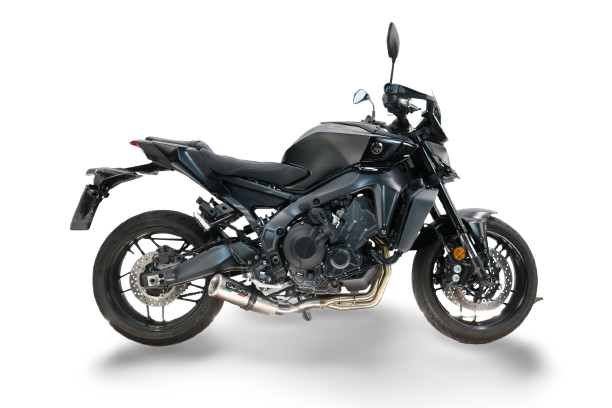 GPR escape compatível com  Yamaha Mt-09 2021-2024, M3 Inox , Escape racing linha completa, silencioso mais coletor com dbkiller, não homologado  
