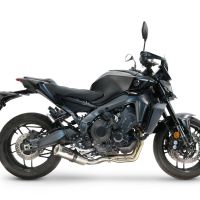 GPR escape compatível com  Yamaha Mt-09 2021-2024, M3 Inox , Escape racing linha completa, silencioso mais coletor com dbkiller, não homologado  
