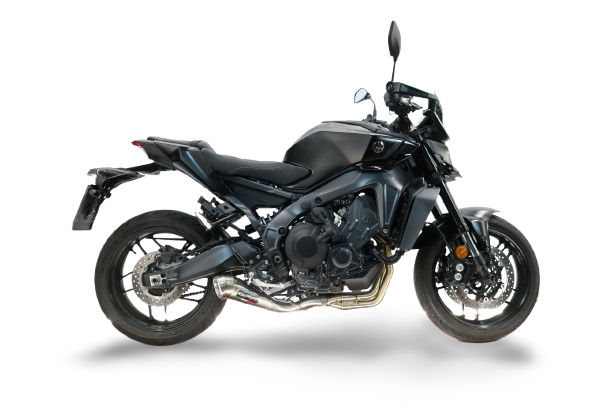 GPR escape compatível com  Yamaha Mt-09 2021-2024, Powercone Evo, Escape racing linha completa, silencioso mais coletor com dbkiller, não homologado  