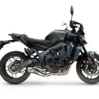 GPR escape compatível com  Yamaha Mt-09 2021-2024, Powercone Evo, Escape racing linha completa, silencioso mais coletor com dbkiller, não homologado  