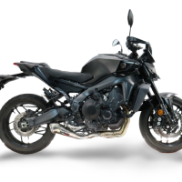 GPR escape compatível com  Yamaha Mt-09 2021-2024, Powercone Evo, Escape racing linha completa, silencioso mais coletor com dbkiller, não homologado  
