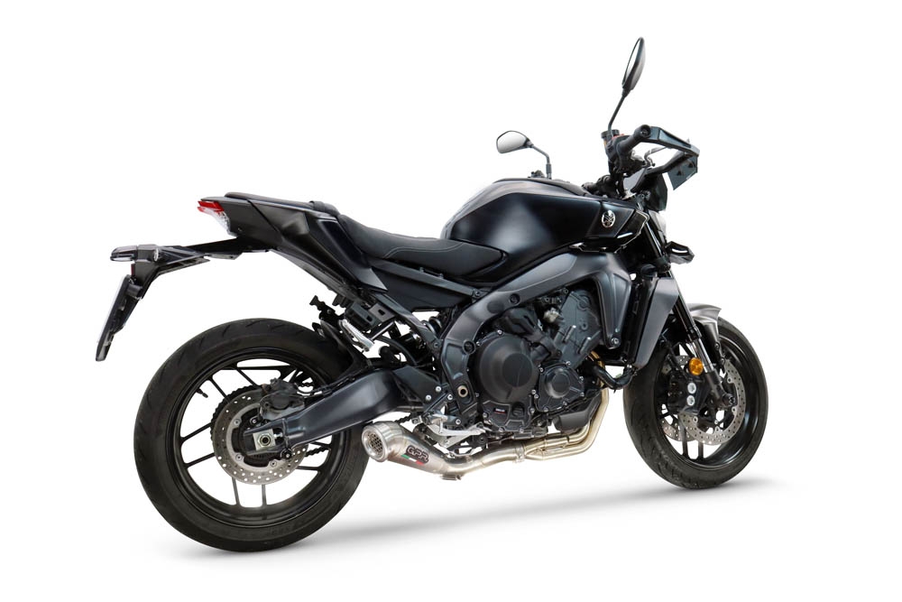 GPR escape compatível com  Yamaha Mt-09 2021-2024, Powercone Evo, Escape racing linha completa, silencioso mais coletor com dbkiller, não homologado  