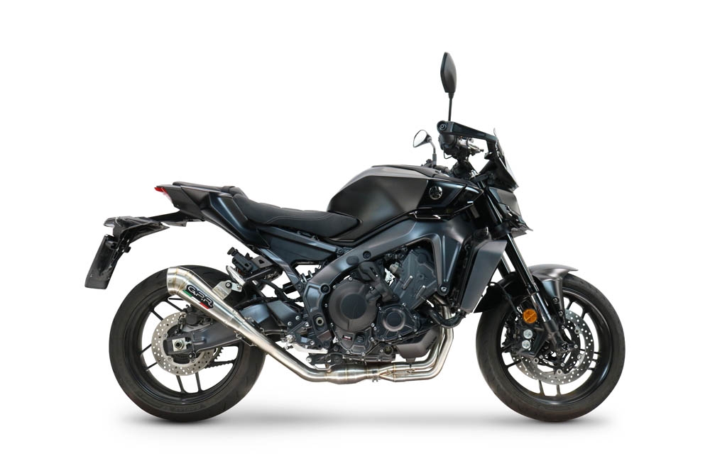 GPR escape compatível com  Yamaha Mt-09 2025-2026, Powercone Evo, Escape racing linha completa, silencioso mais coletor com dbkiller, não homologado  