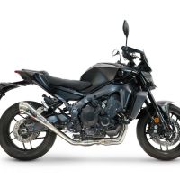 GPR escape compatível com  Yamaha Mt-09 2025-2026, Powercone Evo, Escape racing linha completa, silencioso mais coletor com dbkiller, não homologado  