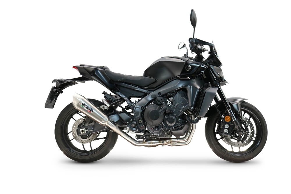 GPR escape compatível com  Yamaha Mt-09 2021-2024, GP-Revo Titanium, Escape racing linha completa, silencioso mais coletor com dbkiller, não homologado  
