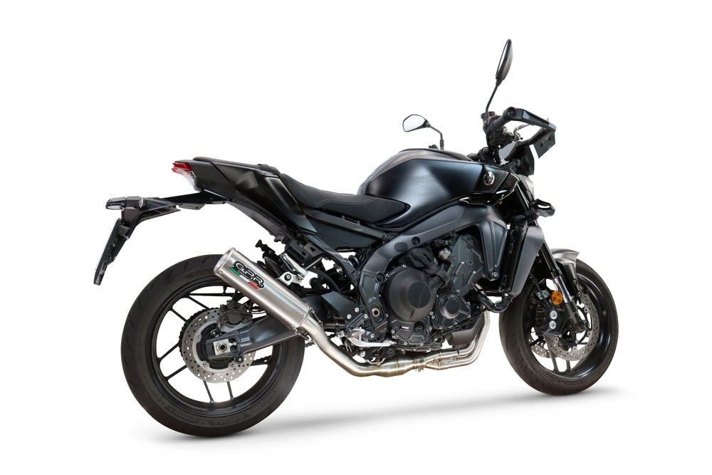 GPR escape compatível com  Yamaha Mt-09 2025-2026, M3 Inox , Sistema homologado com catalisador linha completa, silencioso mais coletor 