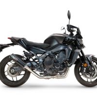 GPR escape compatível com  Yamaha Mt-09 2025-2026, M3 Black Titanium, Sistema homologado com catalisador linha completa, silencioso mais coletor 
