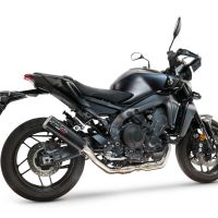 GPR escape compatível com  Yamaha Mt-09 2025-2026, M3 Black Titanium, Sistema homologado com catalisador linha completa, silencioso mais coletor 