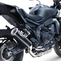 GPR escape compatível com  Yamaha Mt-09 2025-2026, M3 Black Titanium, Sistema homologado com catalisador linha completa, silencioso mais coletor 