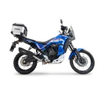 GPR escape compatível com Yamaha Tenere 700 2021-2024, Furore-X Titanio Nero, Escape legal, homologado, silenciador com db killer removível e tubo de ligação específico 
