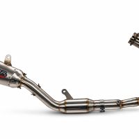 GPR escape compatível com Yamaha YZF R7 2021-2024, GP-Revo Titanium, Escape completo, não legal para países da UE, com db killer removível 