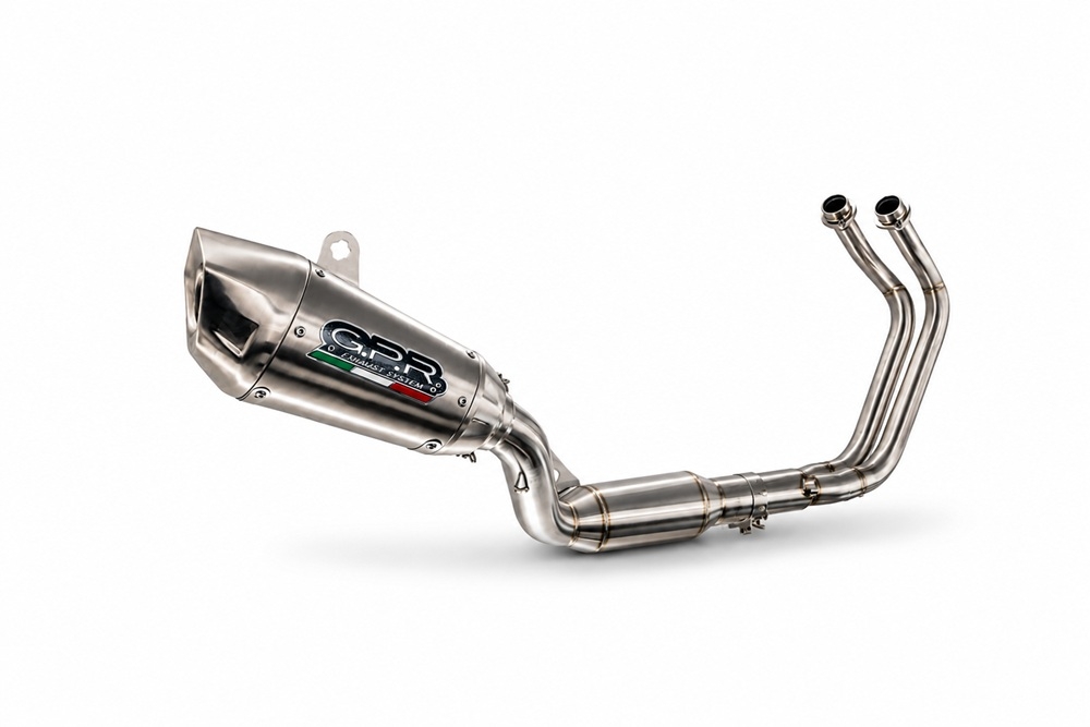 GPR escape compatível com Yamaha YZF R7 2021-2024, GP-Revo Titanium, Escape completo, não legal para países da UE, com db killer removível 