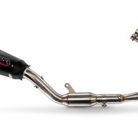 GPR escape compatível com Yamaha YZF R7 2021-2024, GP-Revo Black Titanium, Escape homologado, legal para mercados NÃO europeus, incluindo tubo de ligação e db killer removível 